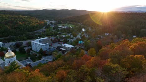 green mountains of vermont montpelier government building dome