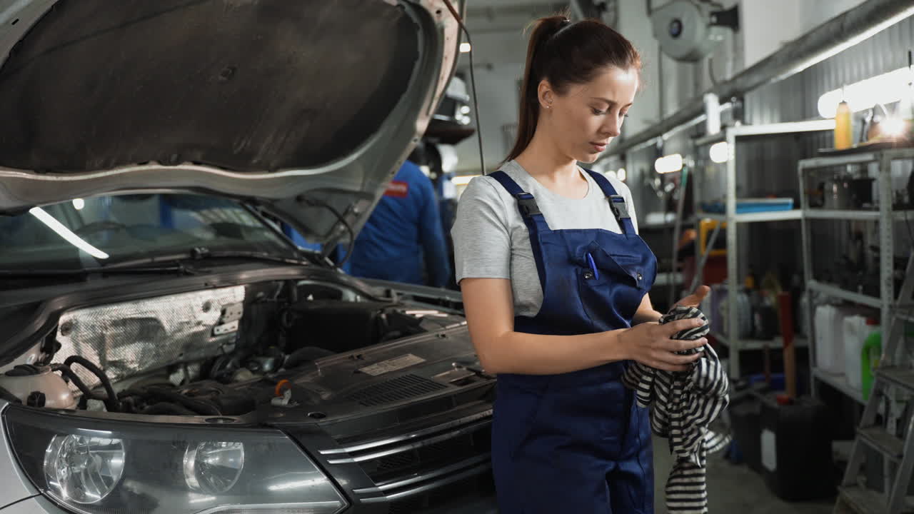 작업장의 기계공