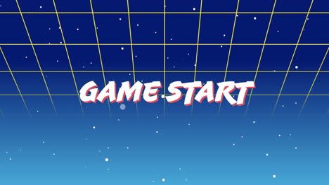 game start sign