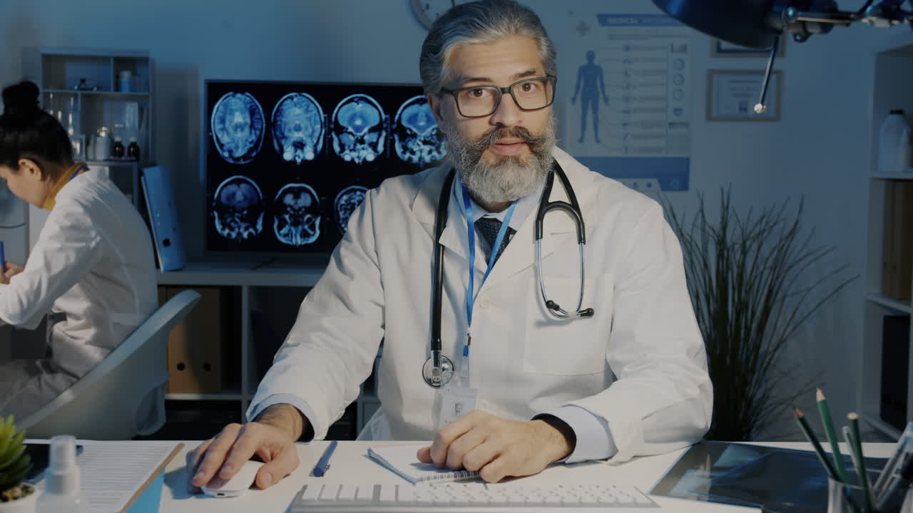 Doctor Consultation in Medical Office