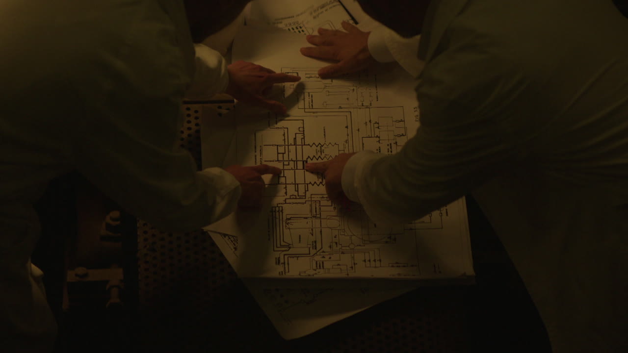 Engineers Reviewing Plans