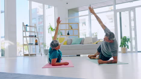 Yoga,-meditation-and-senior-couple-stretching