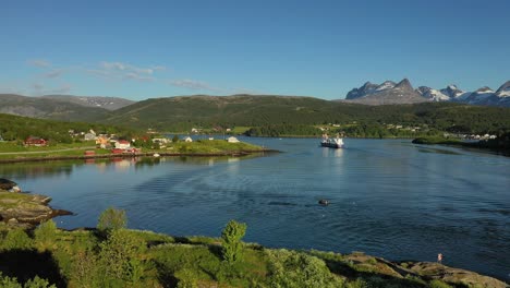 Beautiful-Nature-Norway-natural-landscape.-Whirlpools-of-the-maelstrom-of-Saltstraumen,-Nordland,-Norway