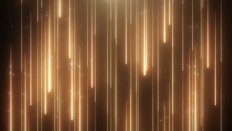 golden rain animation background