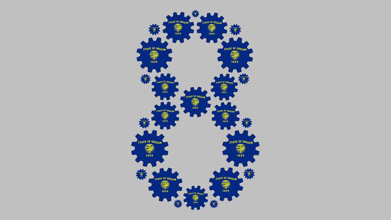 el número ocho de oregón