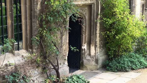 Ancient-Residential-Structures-In-Worcester-College,-Oxford,-England,-United-Kingdom