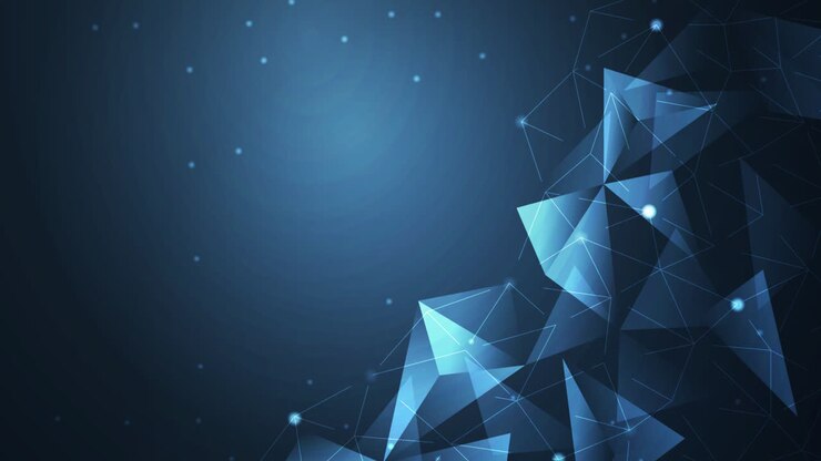 Abstract Geometric Technology Background