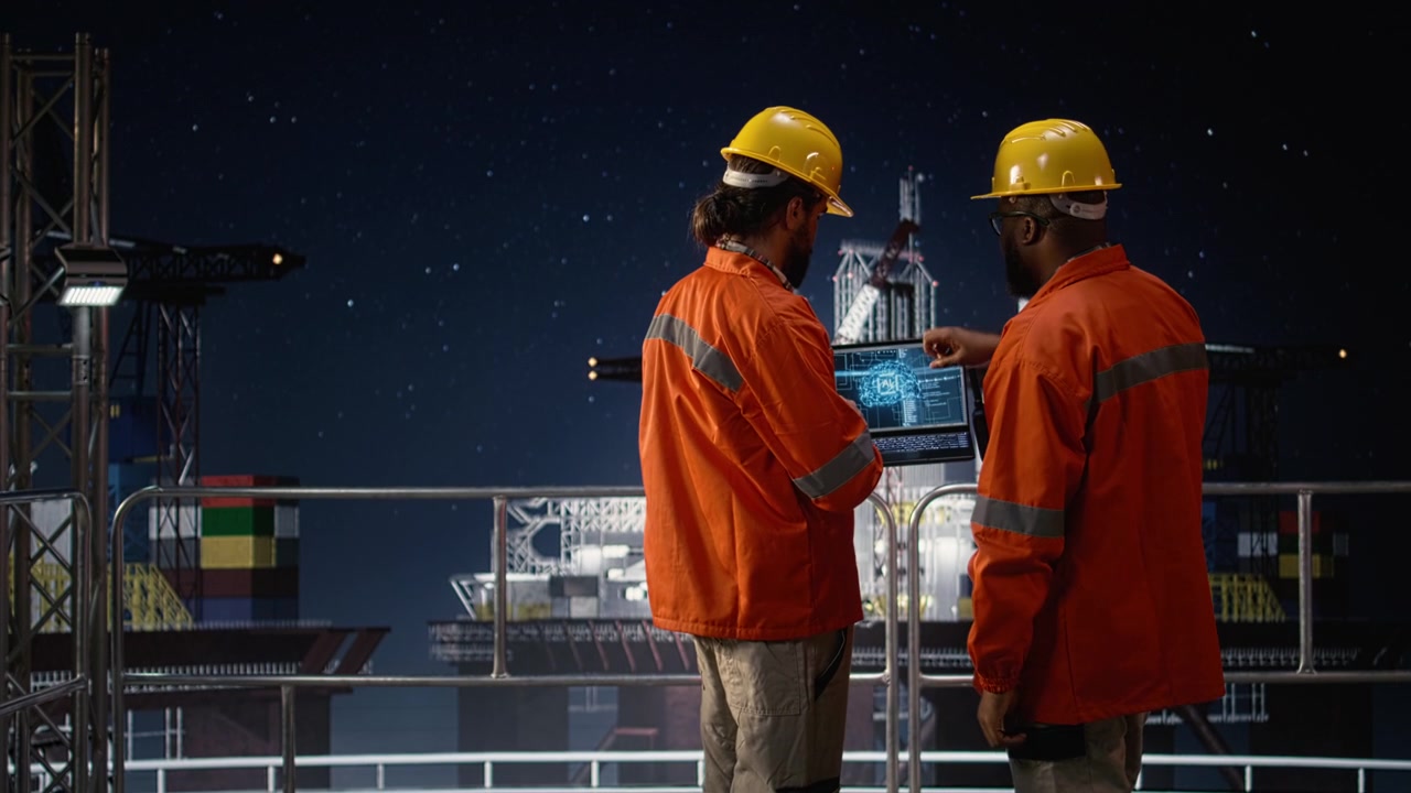 Drilling rig team using AI to manage disruptions caused by maritime blockade