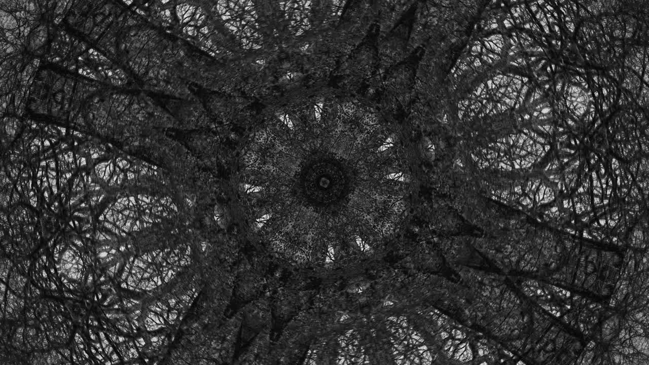 árboles en simetría - en bucle