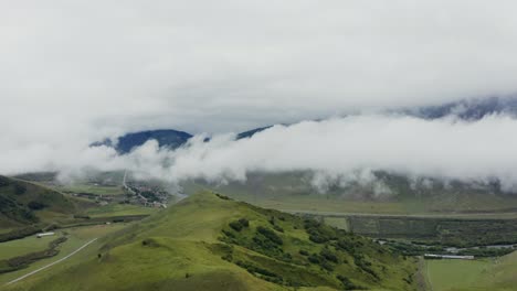 misty mountain valley