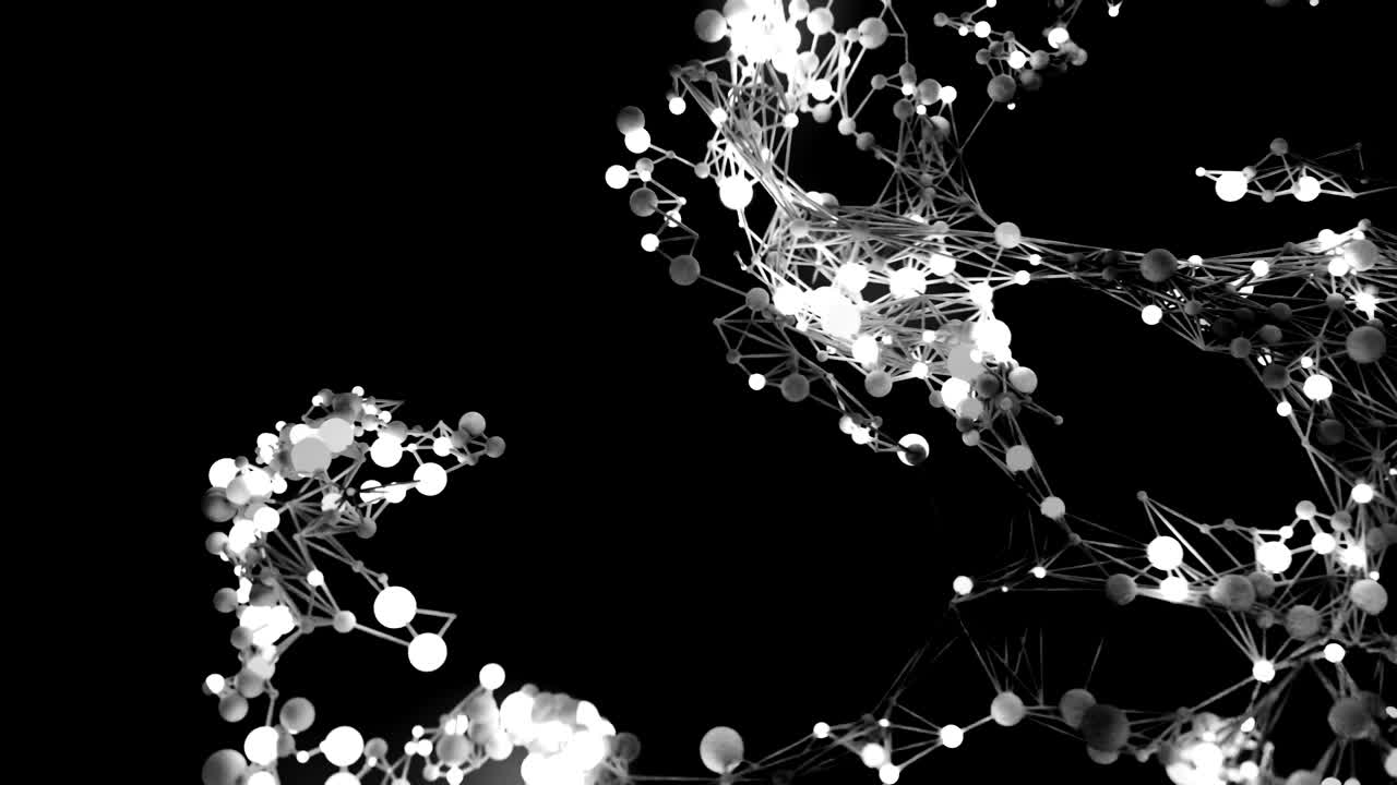 분자 네트워크 성장