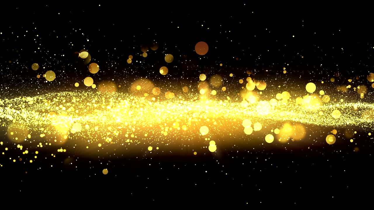 반이는 빛의 불꽃 추상적인 애니메이션