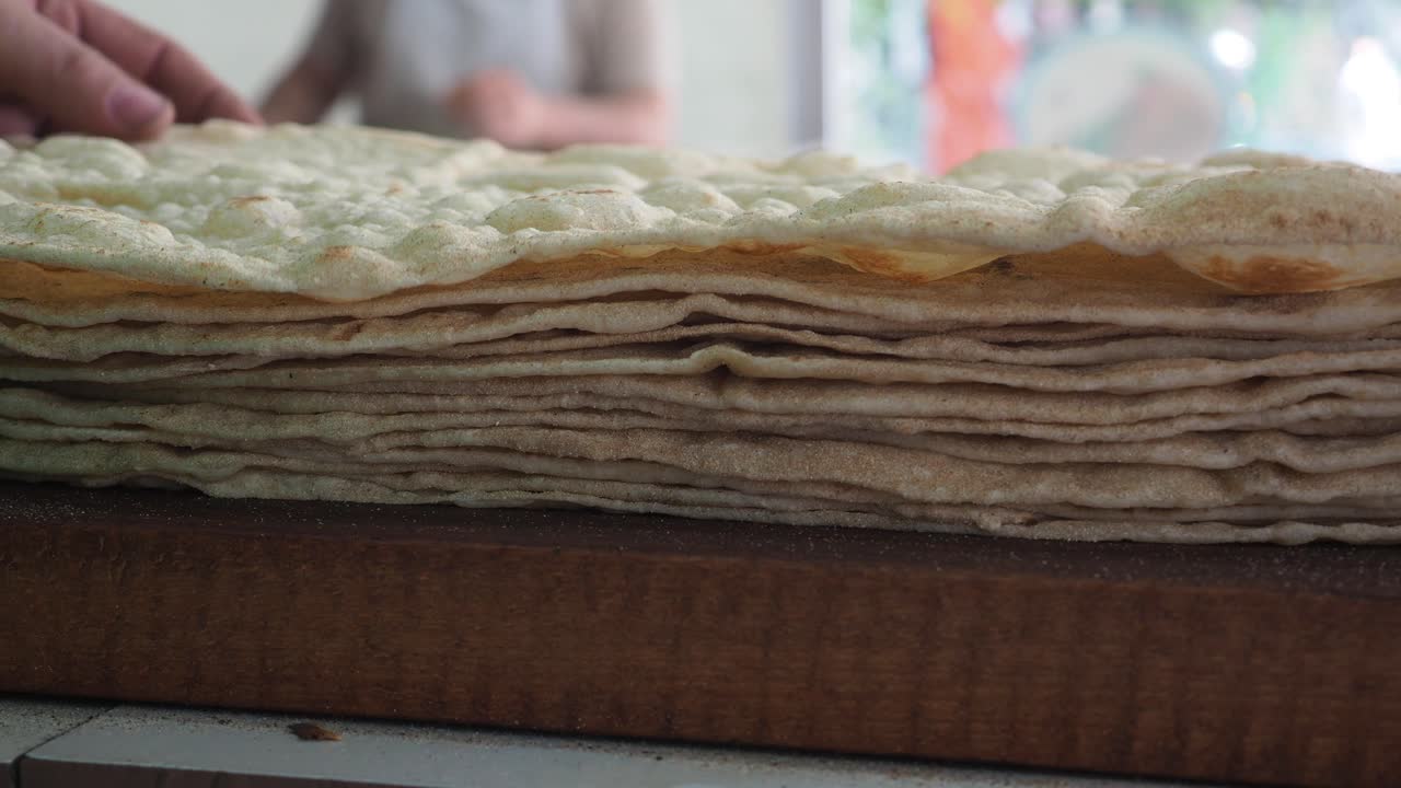 Stack of Flatbread