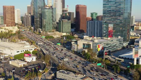 This-is-an-aerial-shot-pushing-and-tilting-up-in-downtown-Los-Angeles