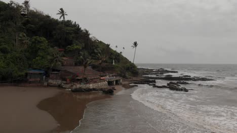 playa de la india. imágenes aéreas