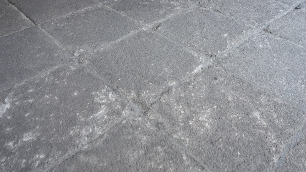 Pavimento in pietra. La Cattedrale Primaziale di Santa Maria di Toledo