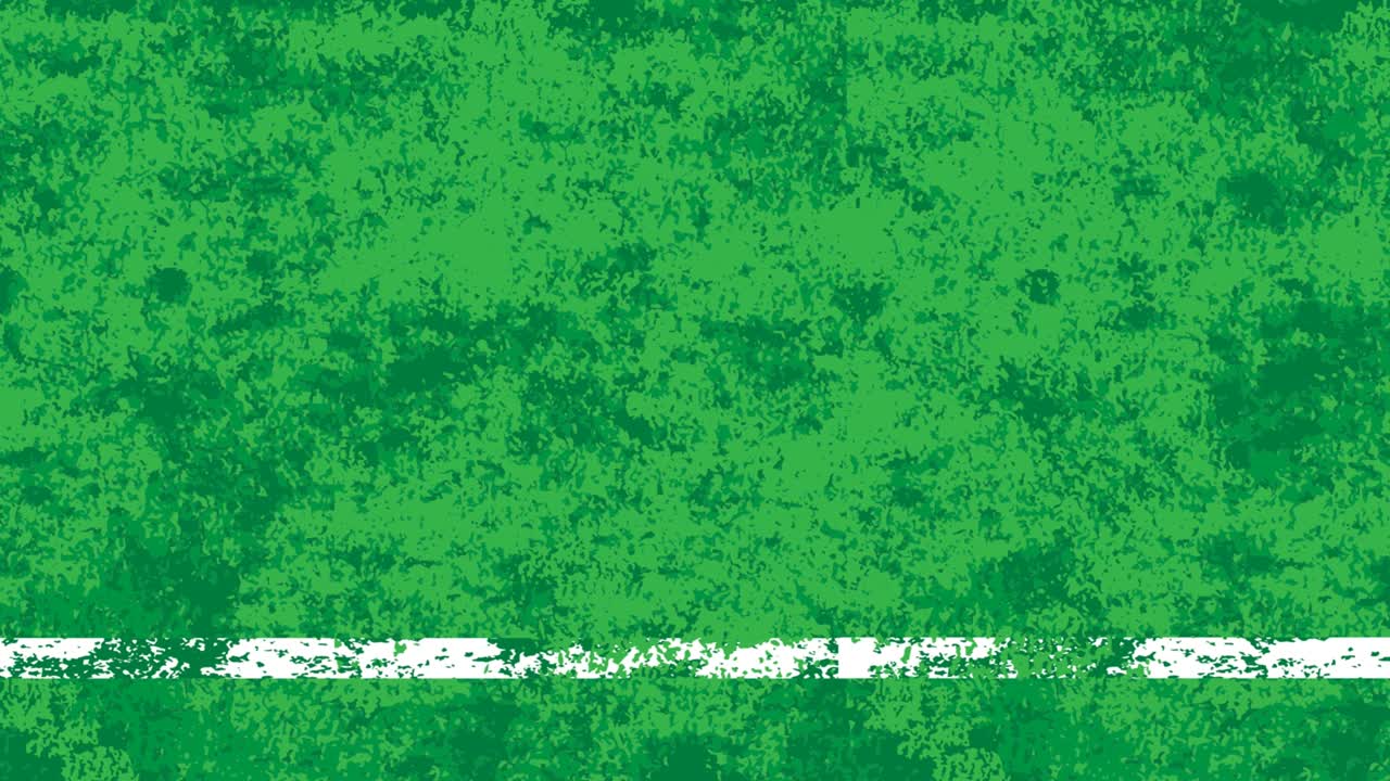 색 배경, 축구장 및 크로마 키에 공을 점프하고 굴러.