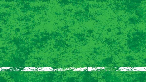 football ball, animadet illustration. ball hopping and rolling on white background, soccer field and chroma key.