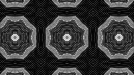 patrón de color blanco diseño gótico animación gráficos de movimiento