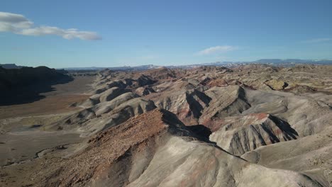 Low-Drone-shot-over-small-mountain's