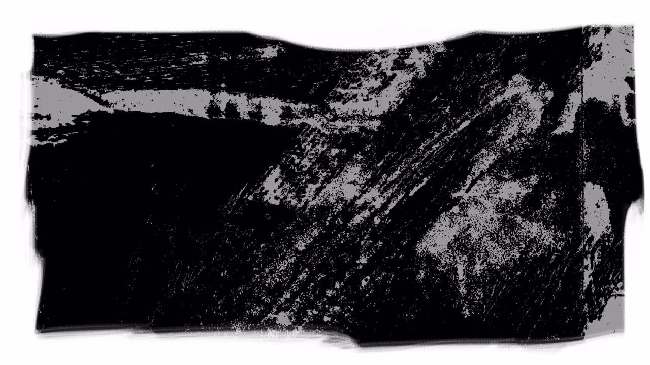 Animazione dinamica di texture grunge nera e grigia.