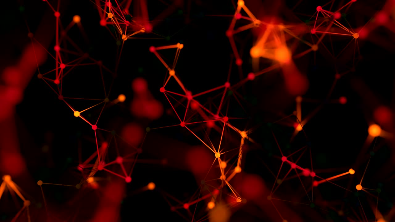 malla molecular abstracta de 4 k.