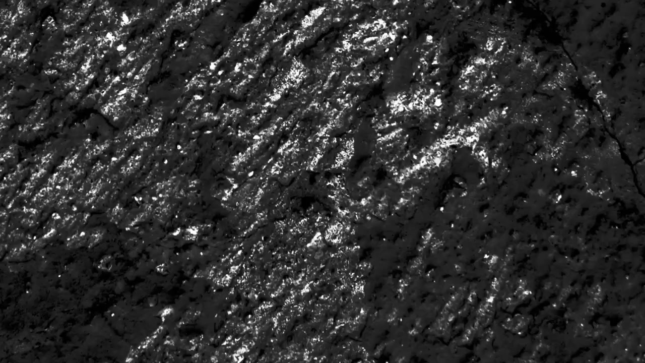 Bucle de fondo dinámico con textura abstracta brillante en blanco y negro