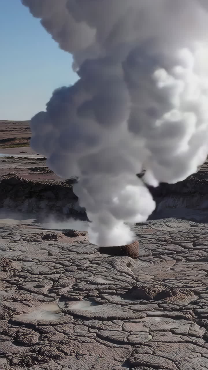 Geothermal Area in the Atacama Desert