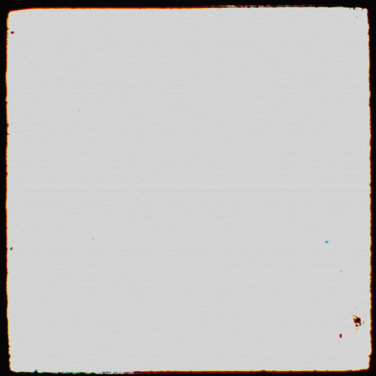 Blank Image with Noise and Distortion