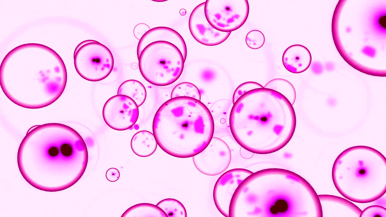 Abstract Pink Cells