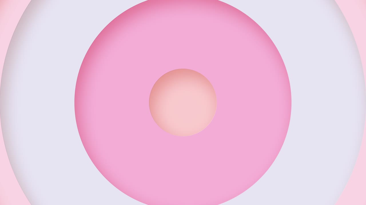 animación de bucle de círculos de colores. la velocidad es rápida. el color es rosa.