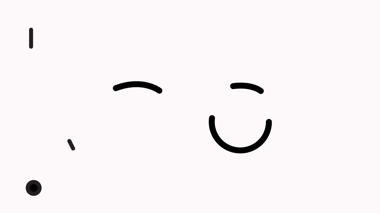 자전거 훈련 라인 아이콘 애니메이션과 알파