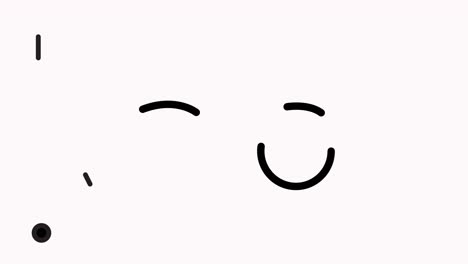 cycling training line icon animation with alpha