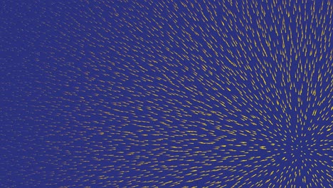 líneas radiales abstractas en fondo azul
