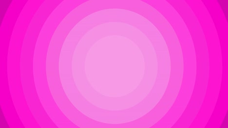 animación de tonos móviles de fondo de círculo concéntrico rosado