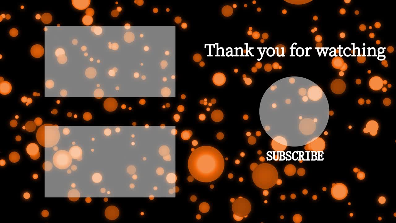 곡물 점 이동 끝 카드 끝 화면 모션 그래픽