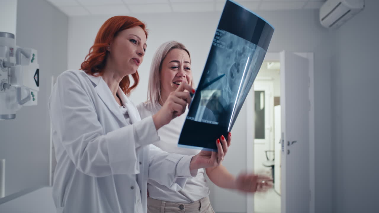 Doctors Reviewing X-Ray