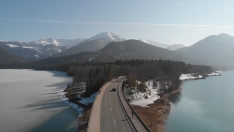 Bridge-at-Silvensteinsee-Munich-Germany