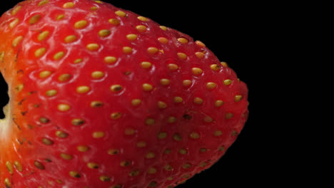 Close-up of Strawberry Slices