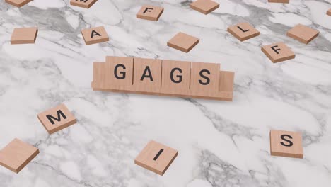 gags word on scrabble