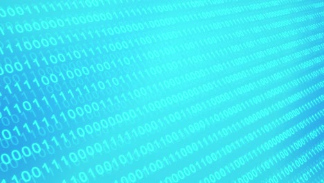 código binario fondo abstracto, digital en pantalla, número de codificación, programa de computadora de software virtual del sistema y desarrollo de tecnología, bucle sin fisuras y concepto gráfico de movimiento de efecto.
