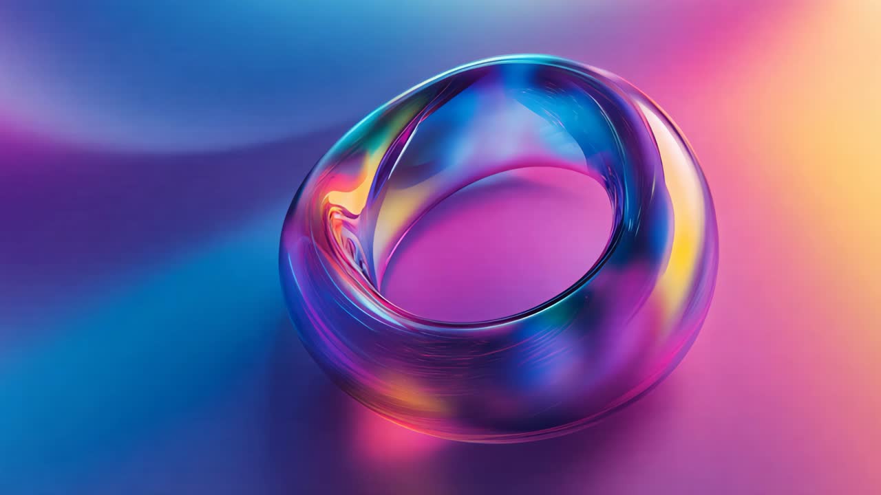 Abstract Colorful Geometric Ring