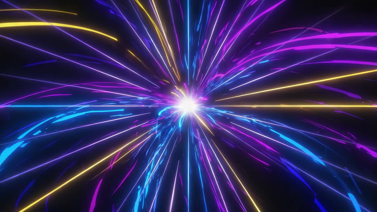 Abstract Light Speed Tunnel