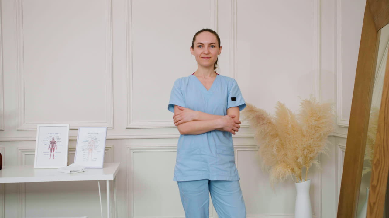 fisioterapeuta femenina