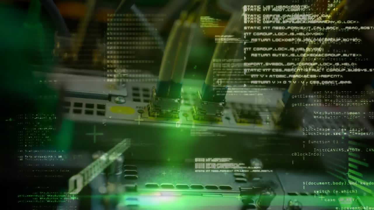Animation of data processing over server