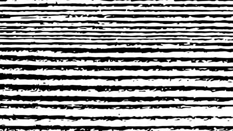 abstract digital animation white noise on black background.