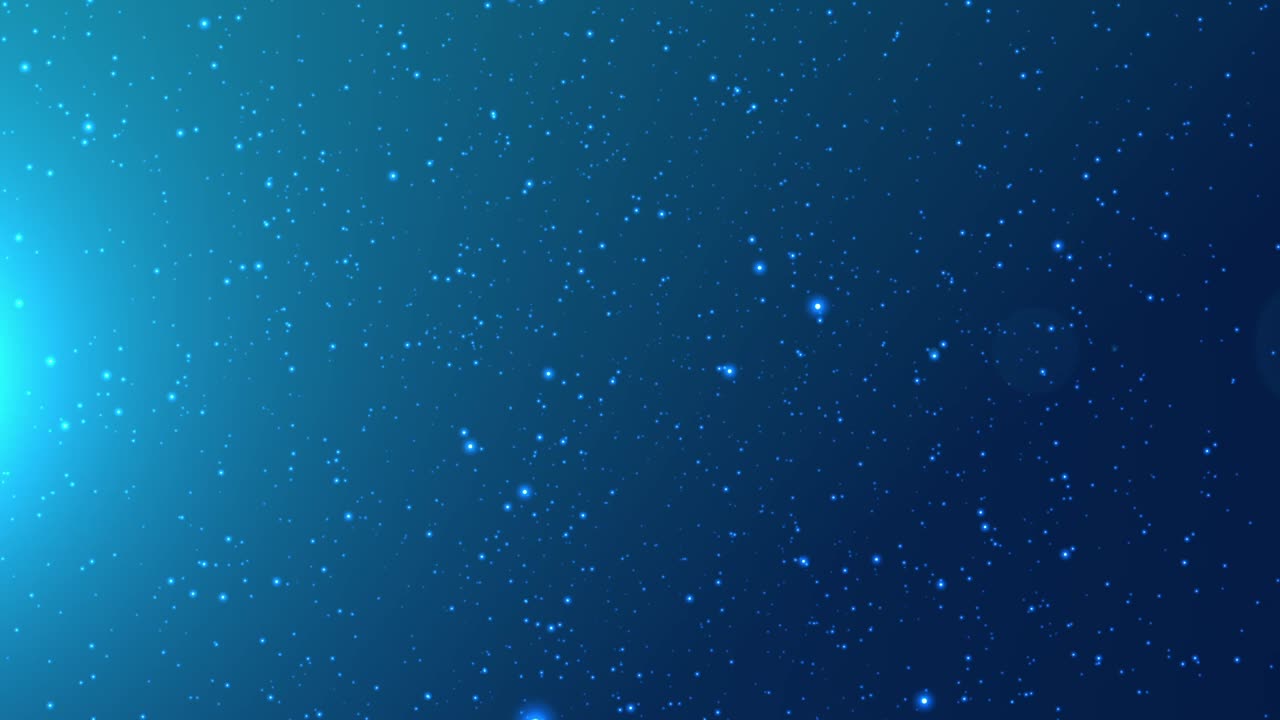 공간 입자 배경 배경 블루