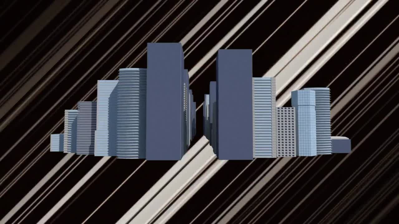 Buildings zooming in