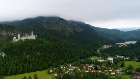 neuschwanstein castle bavarian alps germany