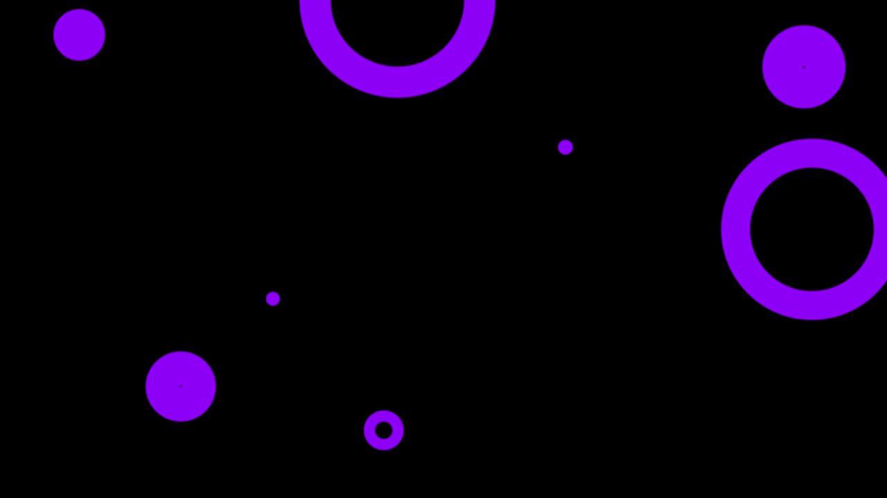 Shape animation circle spreading motion graphics